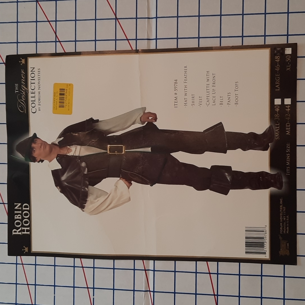 Men's Robin Hood Costume